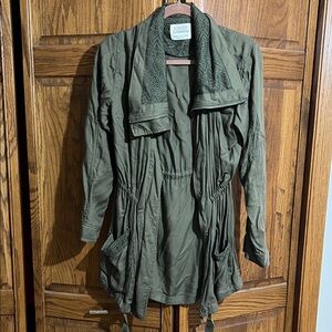 Dark Green Utility Jacket